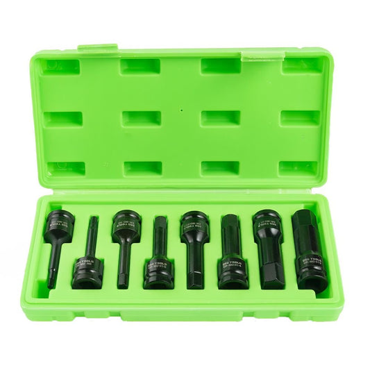 DSD TOOLS 8PC 1/2" DR IMPACT HEX BIT SOCKETS DS1108 image 0