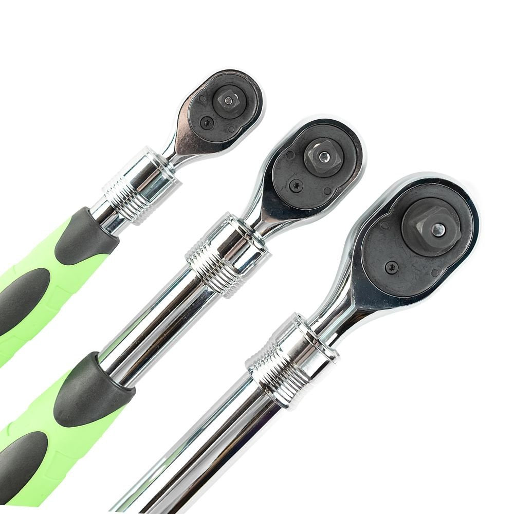 DSD TOOLS 3PC EXTENDABLE RATCHET SET 1/4", 3/8" &amp; 1/2" DRIVES DS1085 image 4