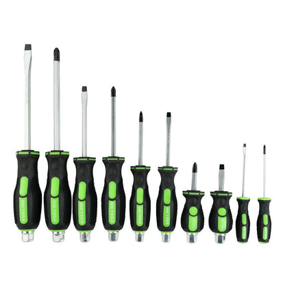 DSD TOOLS 10PC SCREWDRIVER SET PHILIPS AND SLOTTED DS1048 image 0