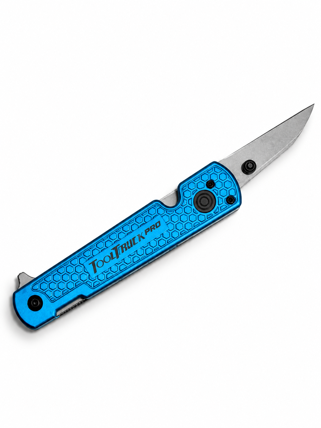 Nitro Blue ToolTruck Pro pry tool with knife