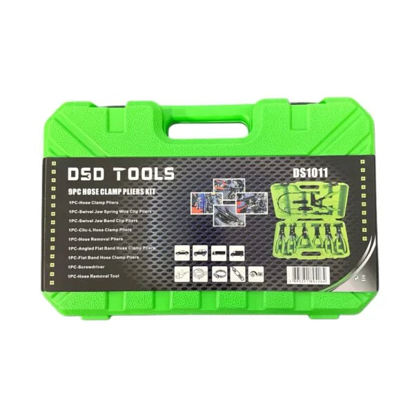 DSD TOOLS 9PC HOSE CLAMP PLIERS KIT DS1011