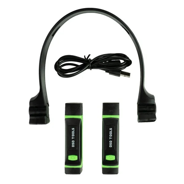 HANDS FREE HEAD AND NECK ADJUSTABLE AND REMOVABLE TWIN LIGHT DS1099