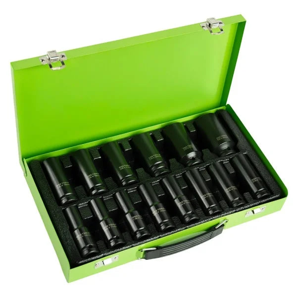 14PC 1/2″ DR DEEP IMPACT SOCKETS METRIC 10 – 30MM
