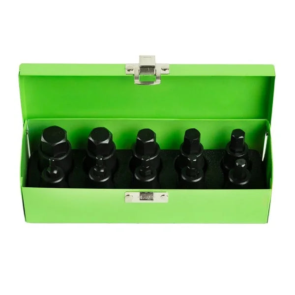10PC 1/2″ DR IMPACT HEX BIT SOCKETS