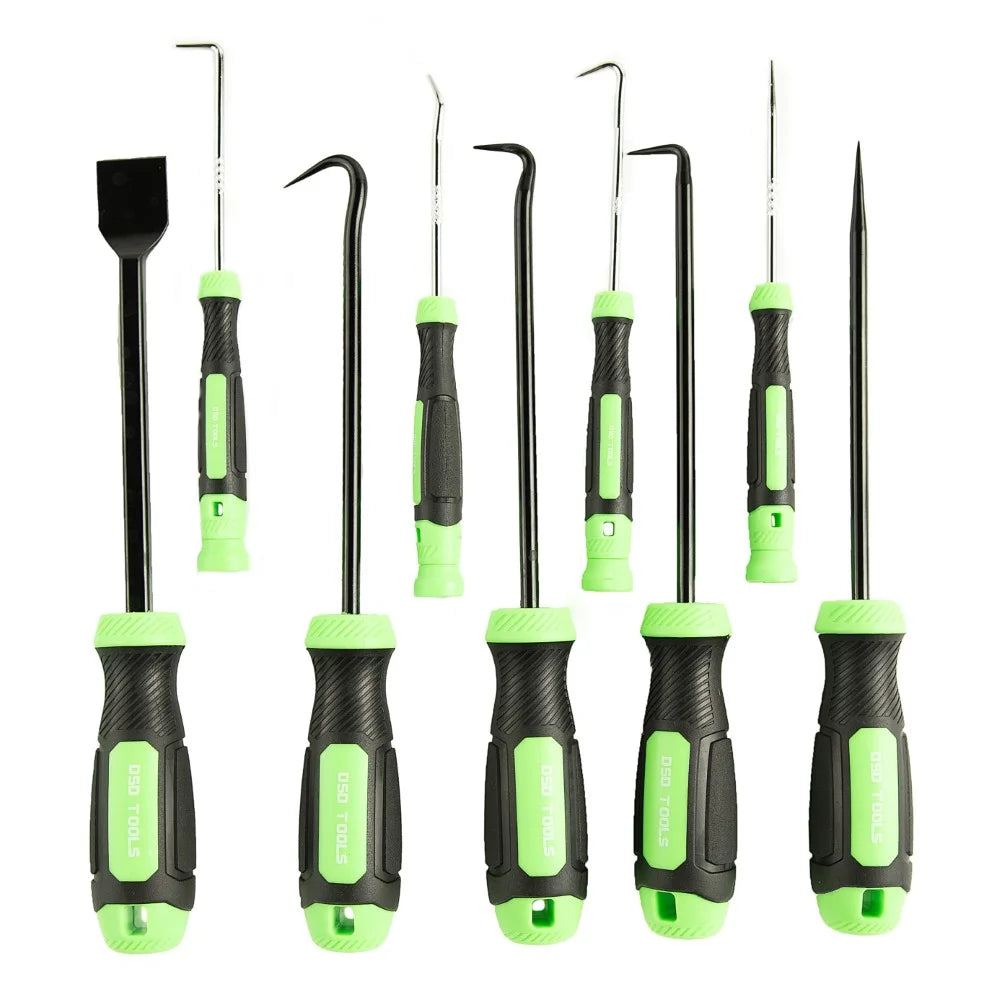 9PC HEAVY DUTY PICK & HOOK SET