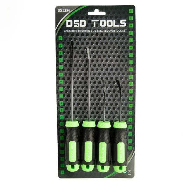 4PC SPOON TIP O RING & OIL SEAL REMOVER TOOL