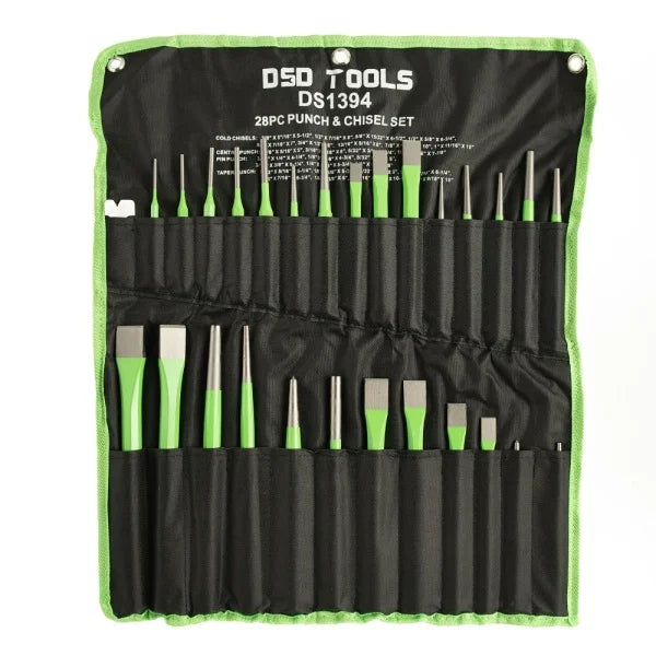 28PC PUNCH & CHISEL SET