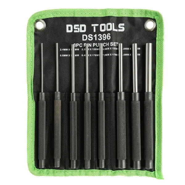 8PC PIN PUNCH SET 2.4 – 9.5MM