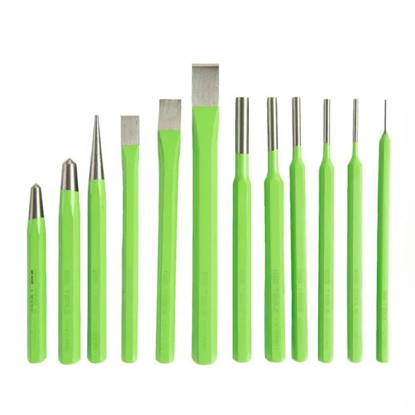 12PC PUNCH & CHISEL SET