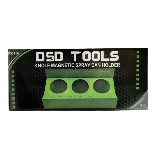 DSD Tools 3-hole magnetic spray can holder DS1416