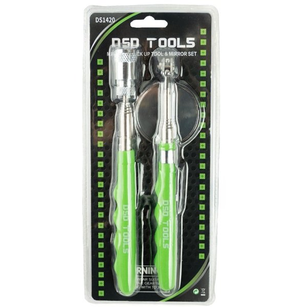 DSD Tools magnetic pick-up tool and mirror set DS1420