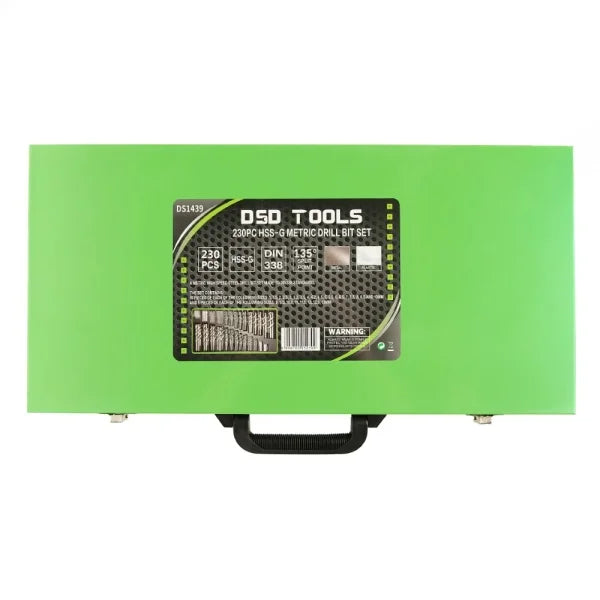 230PC HSS-G METRIC DRILL BIT SET 1 – 13MM