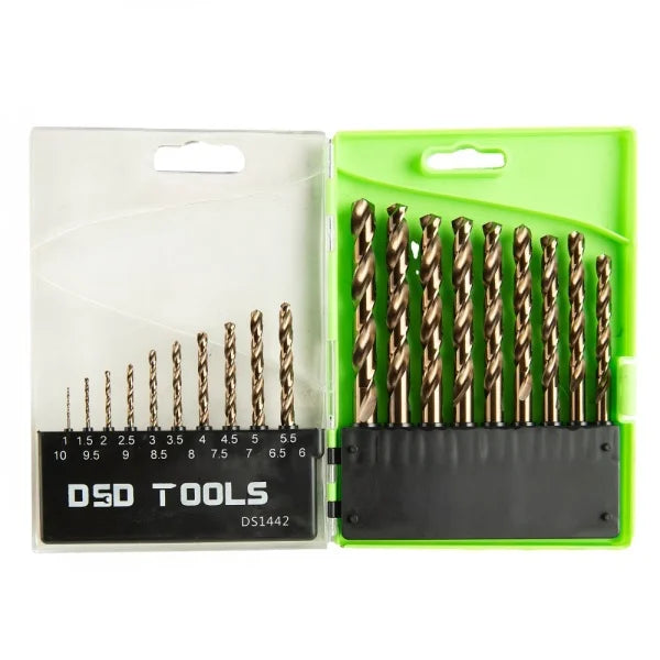 19PC HSS COBALT METRIC DRILL BIT SET 1 – 10MM