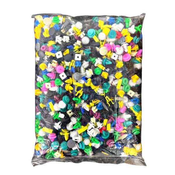 UNIVERSAL TRIM CLIPS & FASTENERS 1000PC