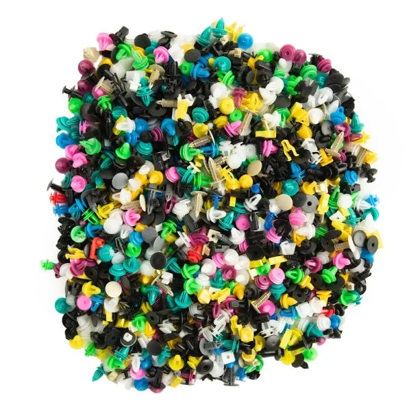 UNIVERSAL TRIM CLIPS & FASTENERS 1000PC