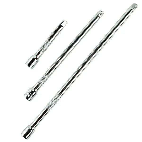 3PC 1/4″ DR EXTENSION BAR SET