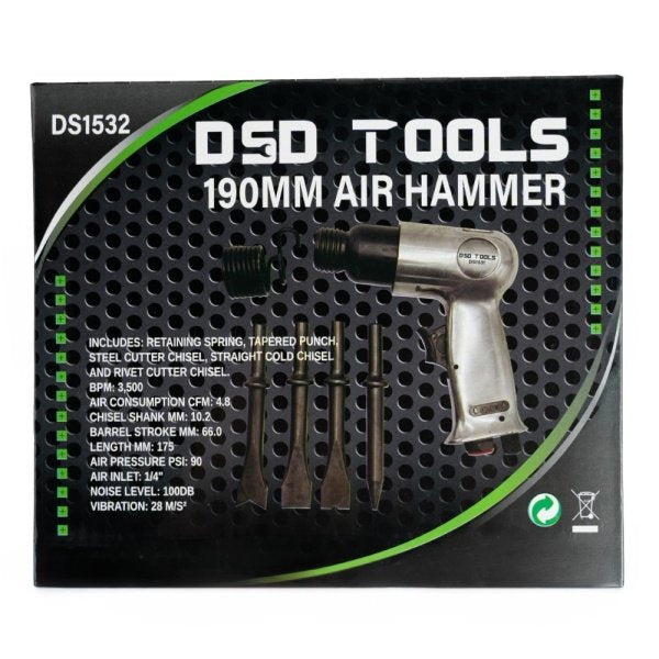 DSD Tools DS1532 190mm air hammer product view