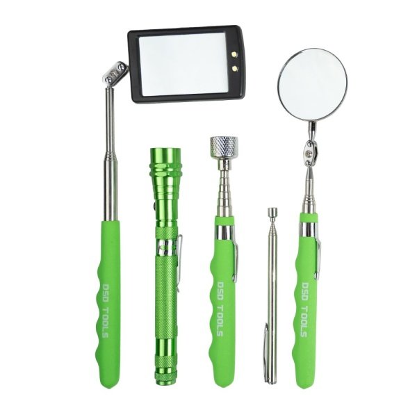 DSD Tools 5-piece pick-up tool and mirror set DS1554