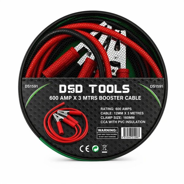 DSD Tools 600 Amp 3m booster cable DS1591