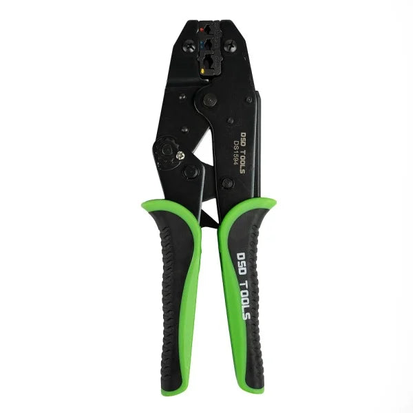 CRIMPING TOOL FOR INSULATED TERMINALS - RATCHET TYPE