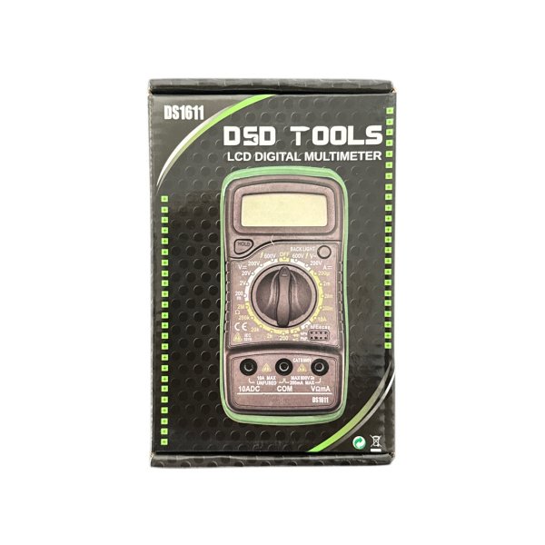 DSD Tools LCD digital multimeter DS1611