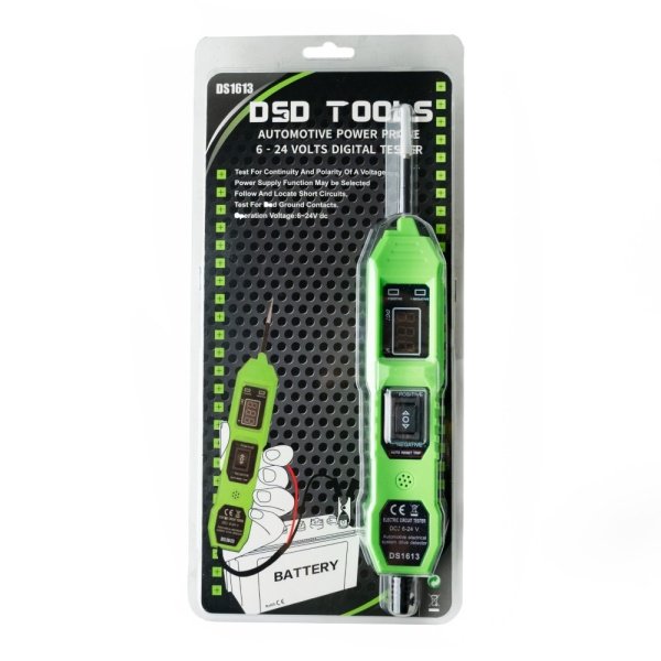 DSD Tools 6-24V automotive power probe DS1613