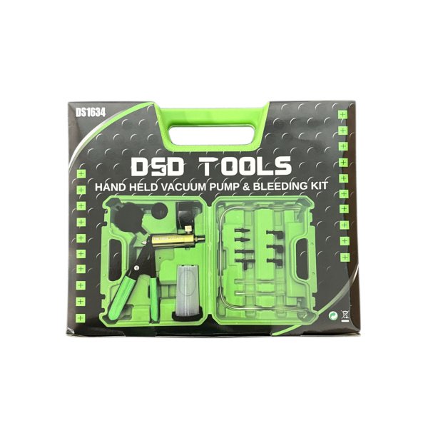 DSD Tools Hand-Held Vacuum Pump and Bleeding Kit DS1634