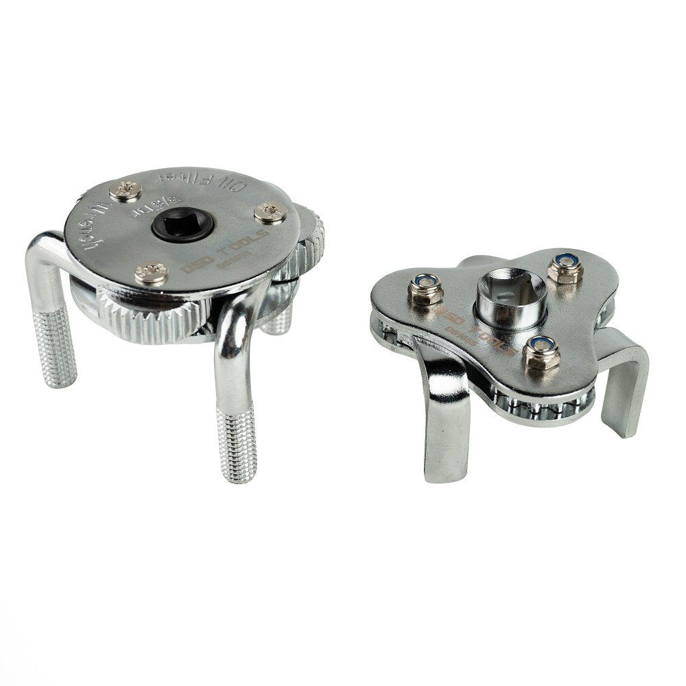 2pc 3/8" Drive Self Adjusting Oil Filter Wrench Set
