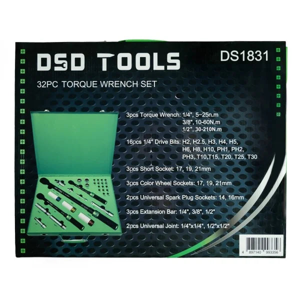 32PC TORQUE WRENCH SET