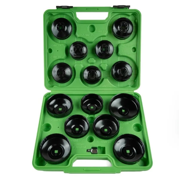 15PC CUP TYPE OIL FILTER WRENCH SET
