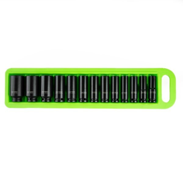 13PC 1/2″ DR 12PT DEEP IMPACT SOCKETS METRIC – image 5