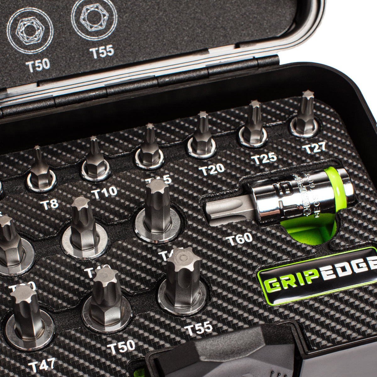 GripEdge GE14STSRPT 14 piece RPT star bit socket set