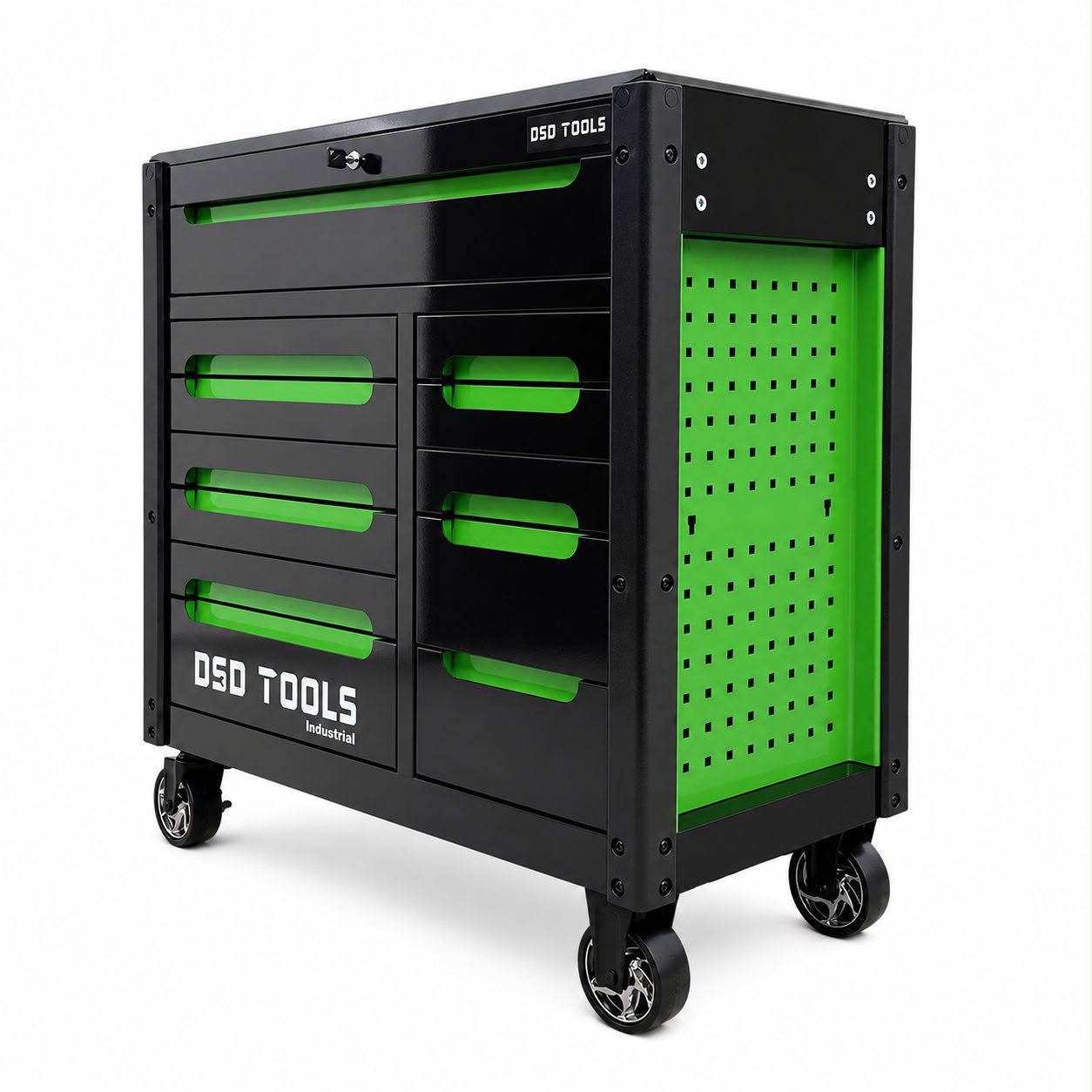 DSD TOOLS 12 DRAWER ROLLER TOOL CHEST 12 CABINETS TOOLS INCLUDED