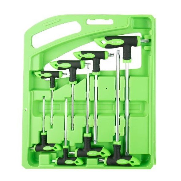 DSD TOOLS 16PC T HANDLE HEX BALL &amp; STAR SET DS1041 image 2