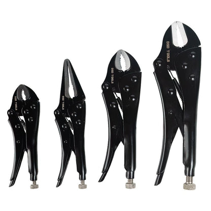 DSD TOOLS 4PC BLACK LOCKING PLIERS SET DS1265 image 1