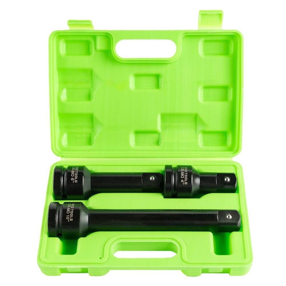 DSD TOOLS 3PC 1 DR IMPACT EXTENSION BAR SET DS1120 image 0