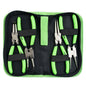 DSD TOOLS 4PC 7" NI-FE FINISH CIRCLIP PLIERS SET IN ZIP CASE DS1276 image 0