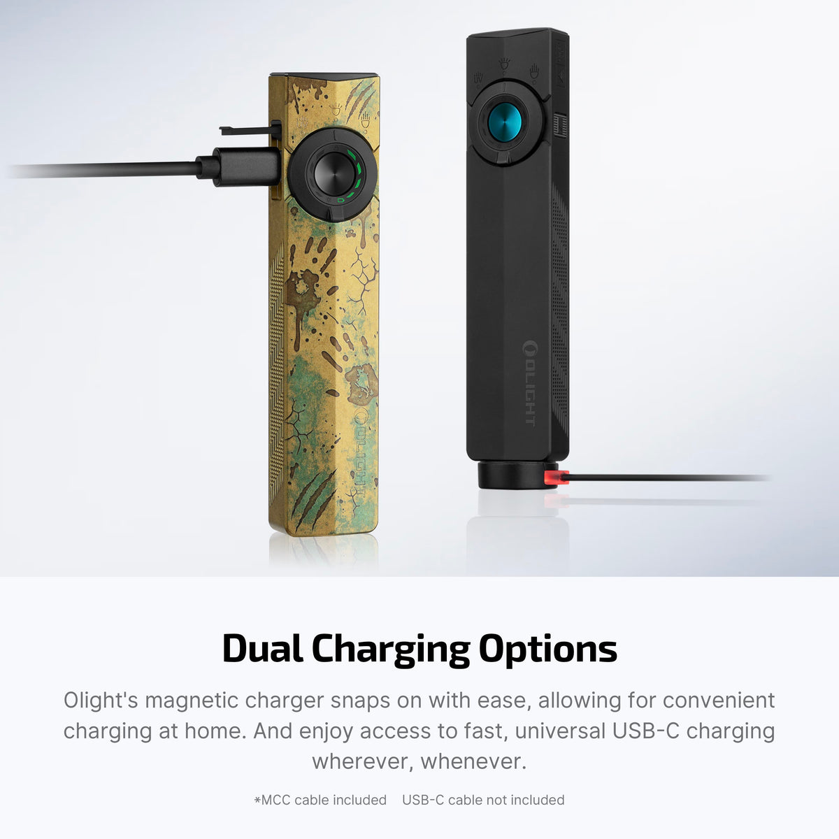 Olight ArkPro magnetic and USB-C charging