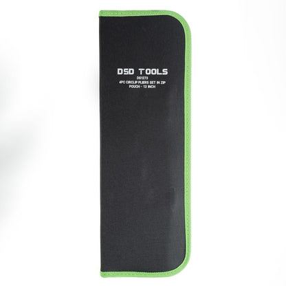 DSD TOOLS 4PC CIRCLIP PLIERS SET IN ZIP POUCH -13 INCH DS1273 image 2