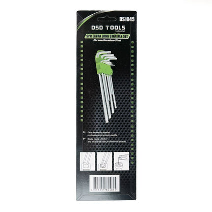 DSD TOOLS 9PC EXTRA LONG STAR KEY SET DS1045 image 3