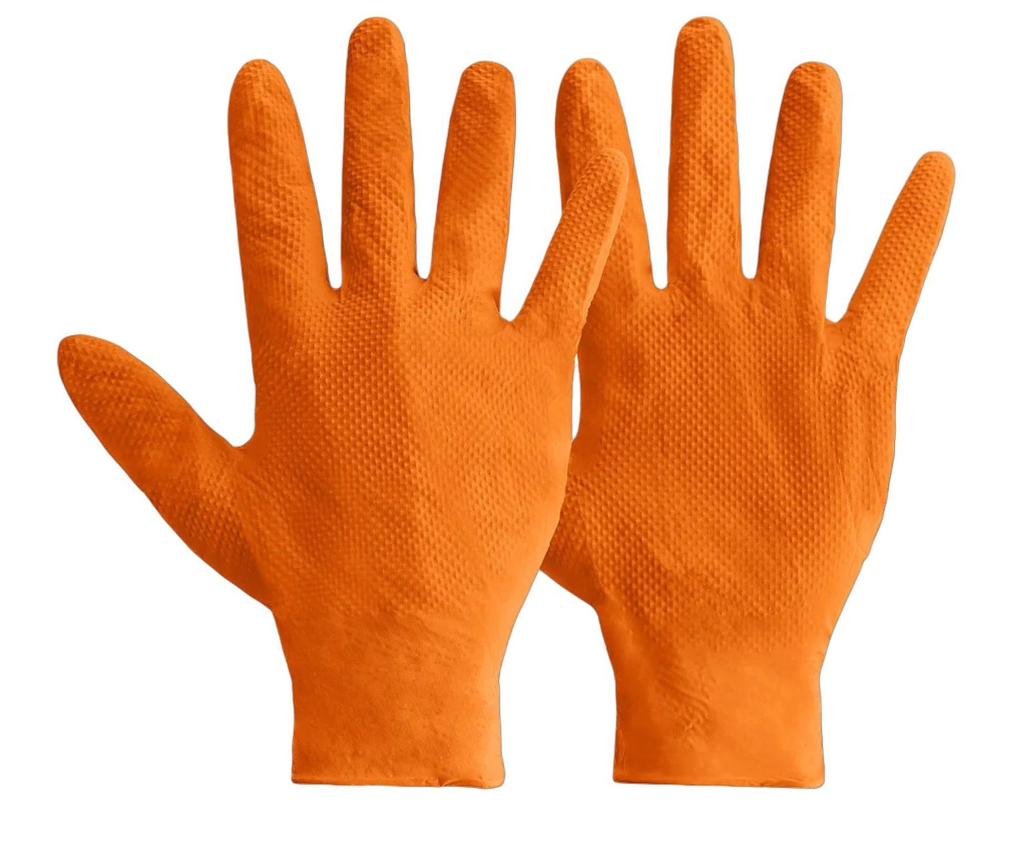 ORANGE NITRILE GLOVES 1000PC PER CARTON SIZE XL IF4003 image 0