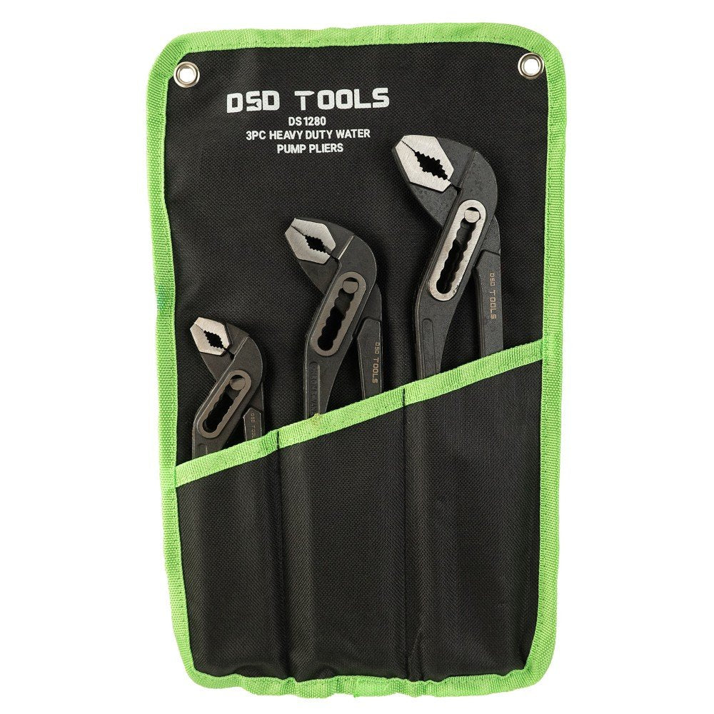 DSD TOOLS 3PC HEAVY DUTY WATER PUMP PLIERS DS1280 image 2