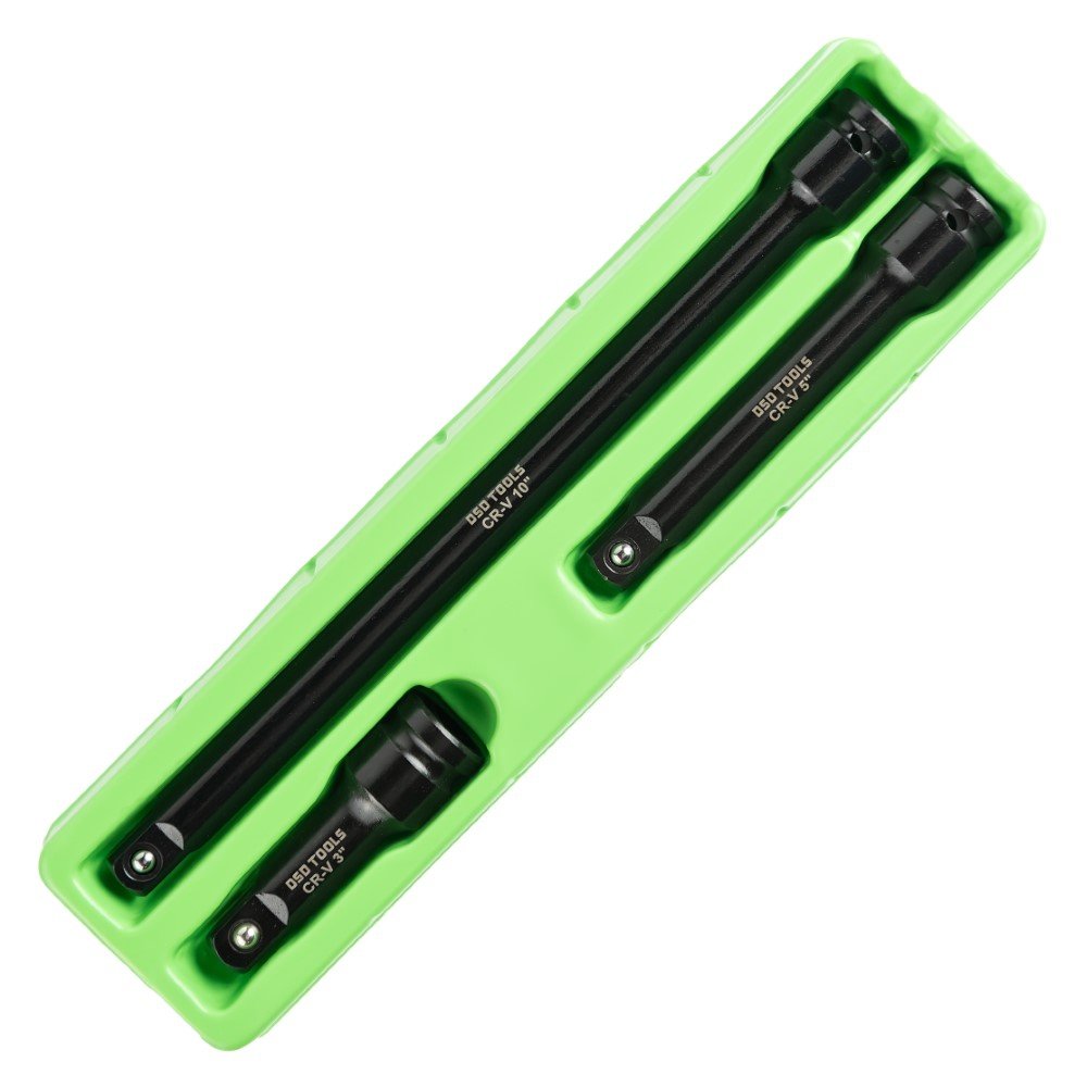 DSD TOOLS 3PC 1/2 DR IMPACT EXTENSION BAR SET DS1116 image 0
