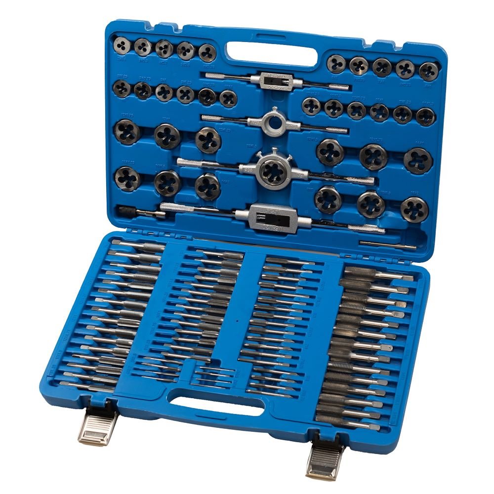 DSD TOOLS 110PC METRIC TAP AND DIE SET DS1008 image 0