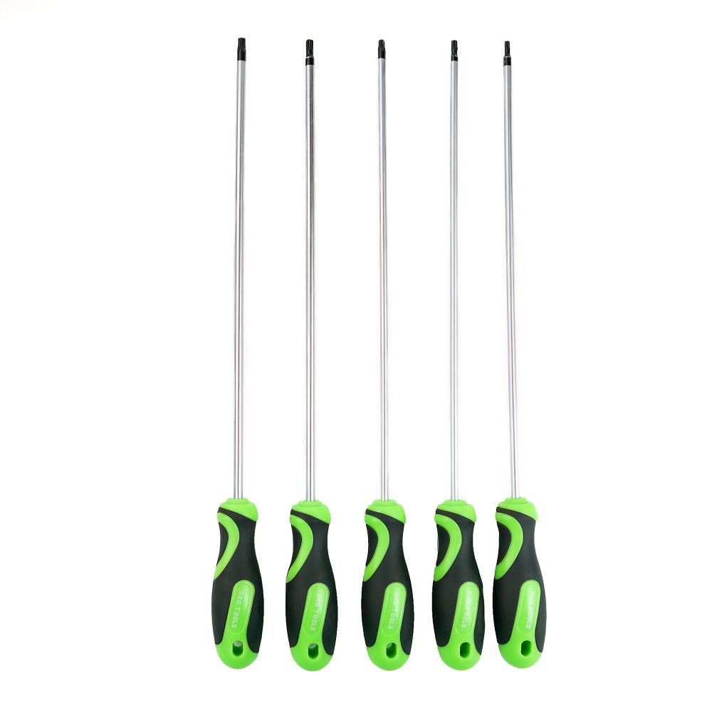 DSD TOOLS 5PC 300MM LONG STAR SCREWDRIVER SET DS1040 image 0