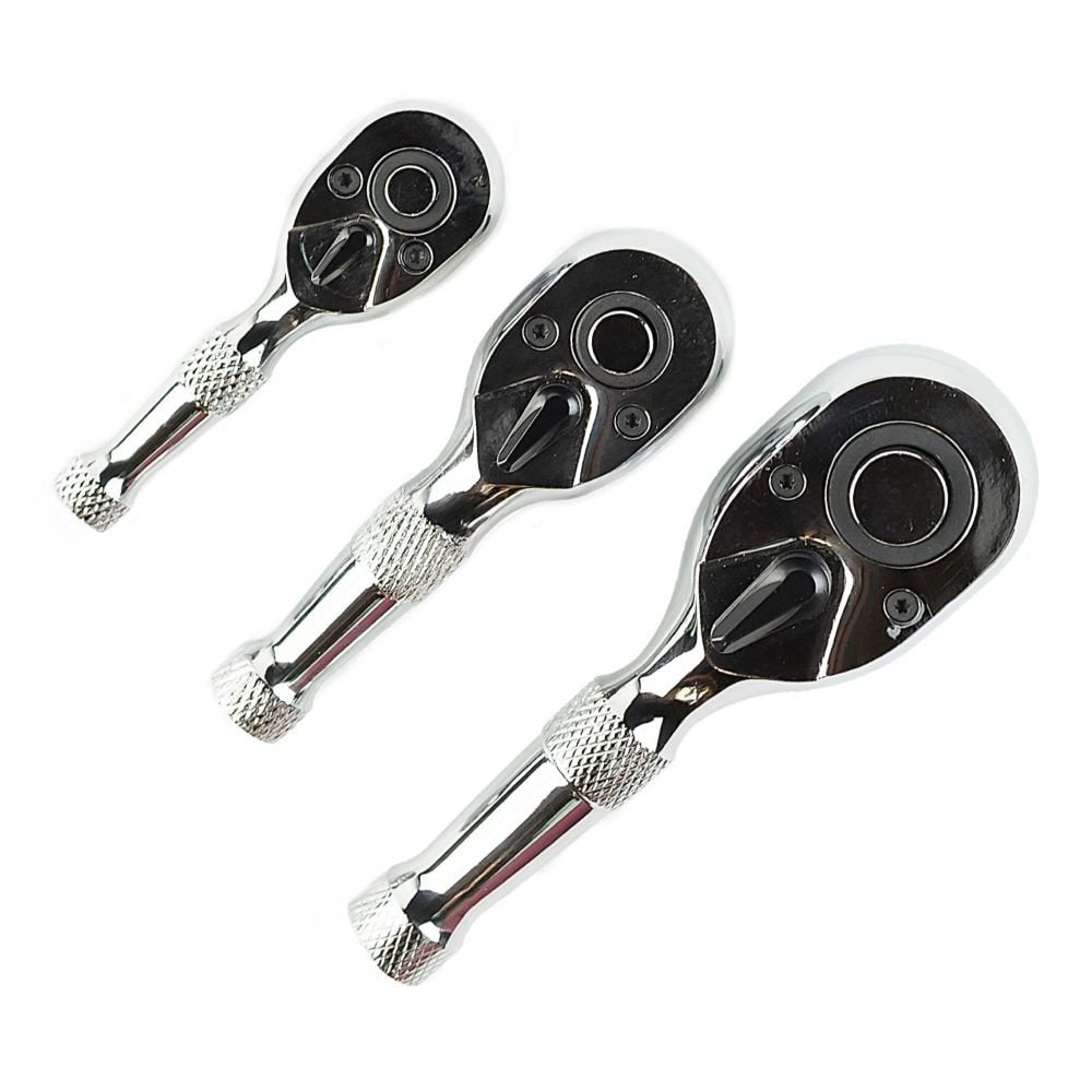 DSD TOOLS 3PC STUBBY RATCHET HANDLE SET DS1082 image 0