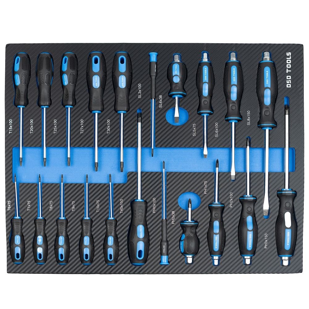 DSD TOOLS 7 DRAWER ROLLER TOOL CHEST CABINET TOOLS INCLUDED DS1020 image 7