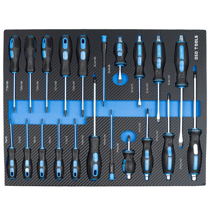 DSD TOOLS 7 DRAWER ROLLER TOOL CHEST CABINET TOOLS INCLUDED DS1020 image 7