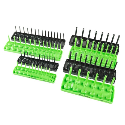 DSD TOOLS 6PC SOCKET TRAY FOR 1/4" 3/8" 1/2" DR SOCKETS METRIC &amp; SAE DS1357 image 0