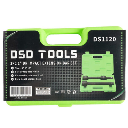 DSD TOOLS 3PC 1 DR IMPACT EXTENSION BAR SET DS1120 image 3